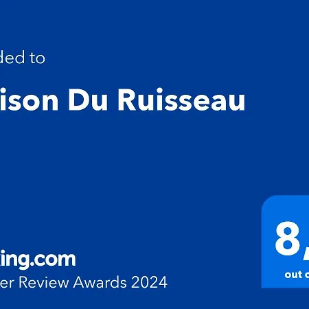 펜션 Maison Du Ruisseau Malaville